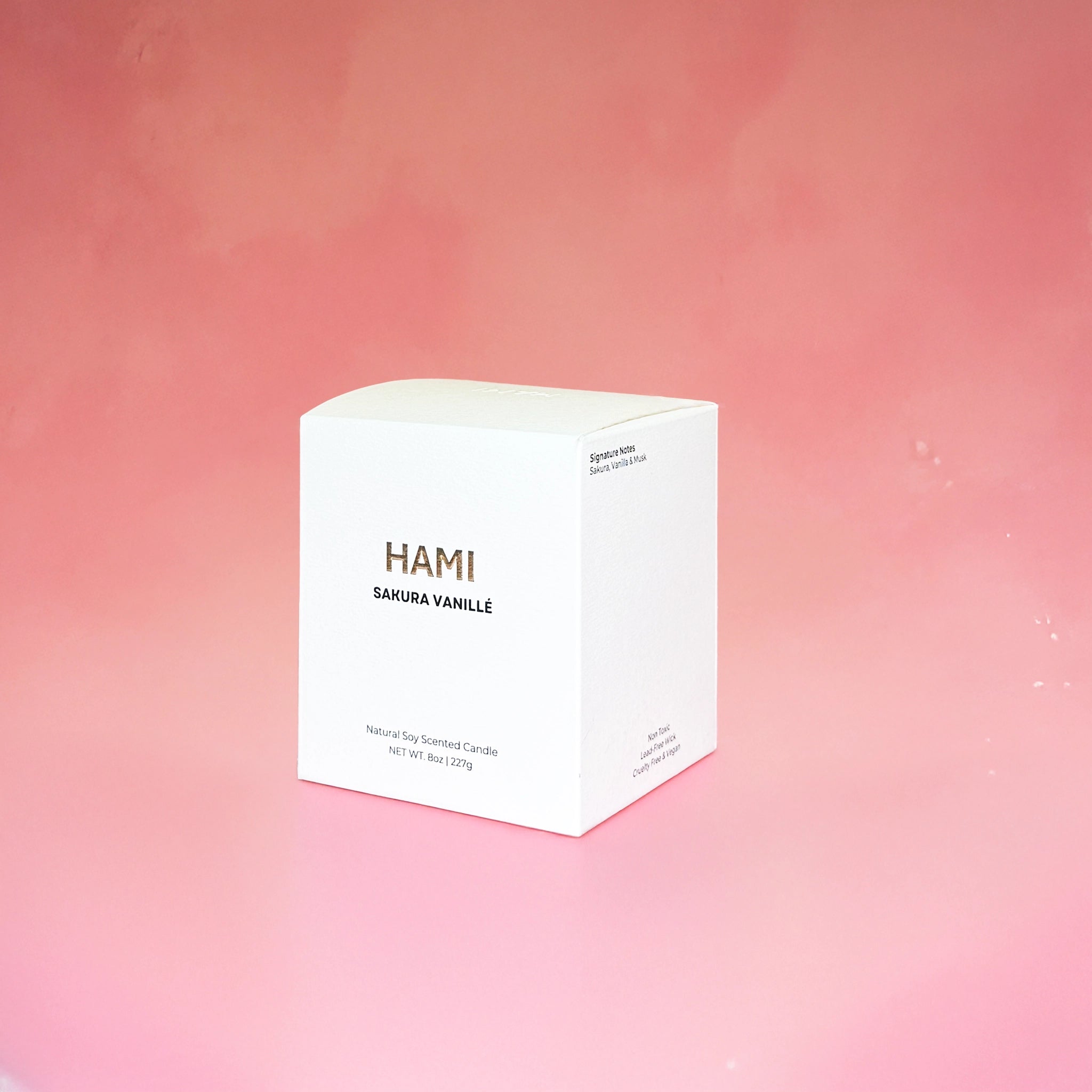 Hami Cherry Blossom Vanilla Spring Floral Asian Soy Wax Scented Candle