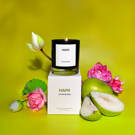 Hami Lotus Bloom Pear Spring Floral Soy Wax Scented Candle