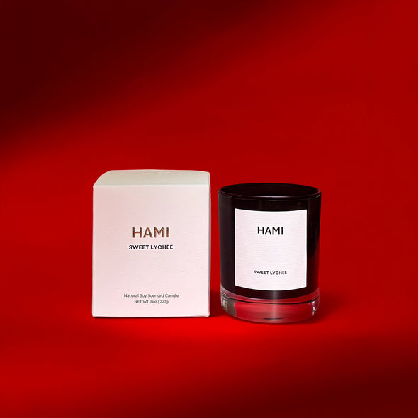 Hami Sweet Lychee Jasmine Fruity Asian  Asia Soy Wax Scented Candle